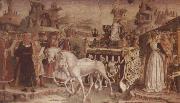 Francesco del Cossa The Triumph of Minerva March,From the Room of the Months France oil painting artist